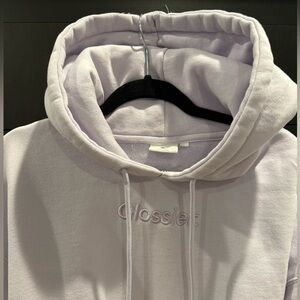 Glossier Limited Edition Lavender Hoodie XL